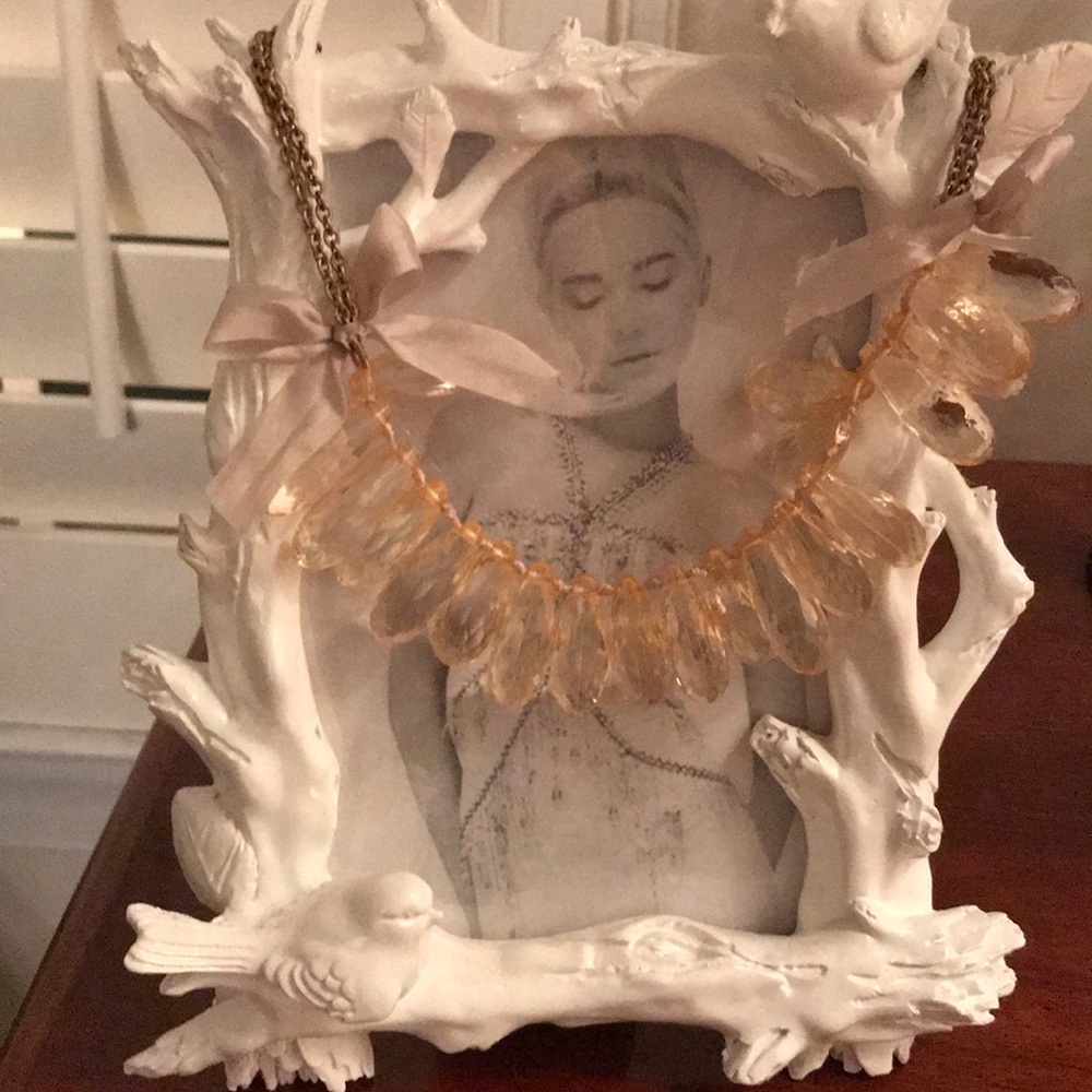 ! J. Crew crystal necklace